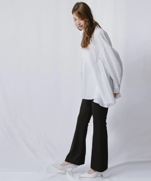 「CISLYS」 ドルマンスリーブシャツ FREE ホワイト レディース_画像5