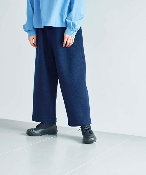 ata（アタ） パンツ ata pants 3. / 圧縮ウールパンツ レディース