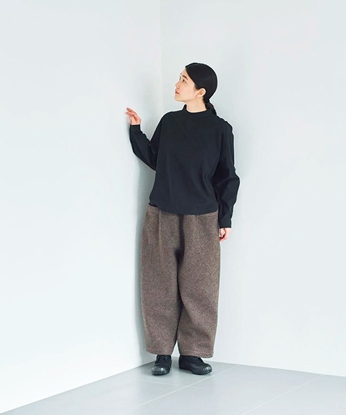 ata（アタ） パンツ ata pants 3. / 圧縮ウールパンツ レディース
