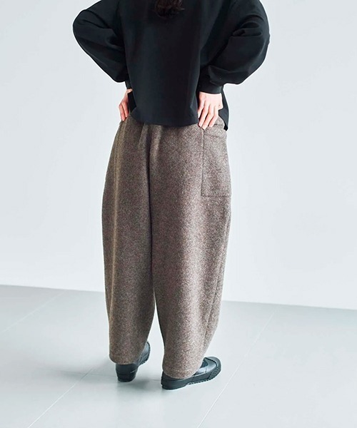 arts&science 秋冬　ウール　パンツ　縮絨 ata（アタ） パンツ ata pants 3. / 圧縮ウールパンツ レディース