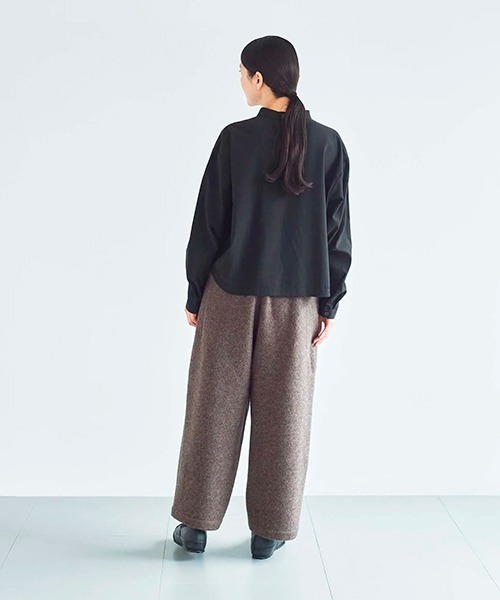ata（アタ） パンツ ata pants 3. / 圧縮ウールパンツ レディース