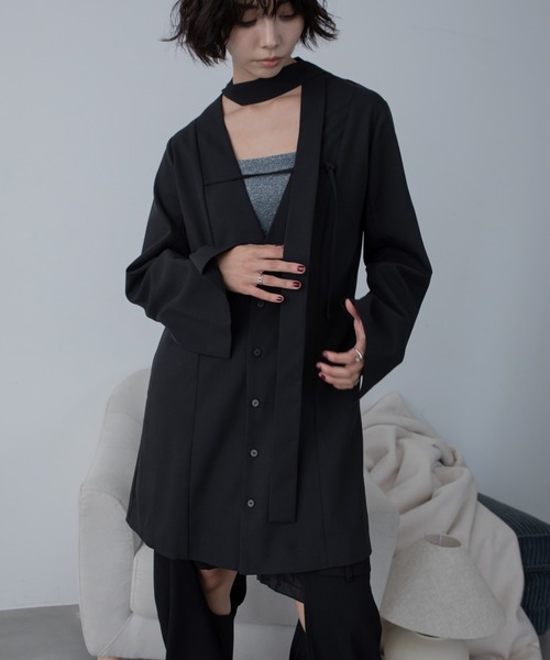 ワンピース フロントベルトワンピースジャケット : ZOZOTOWN Yahoo!店