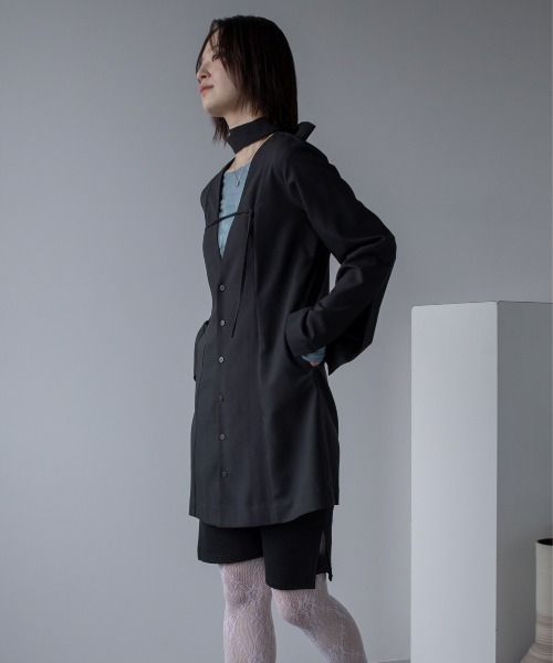 ワンピース フロントベルトワンピースジャケット : ZOZOTOWN Yahoo!店