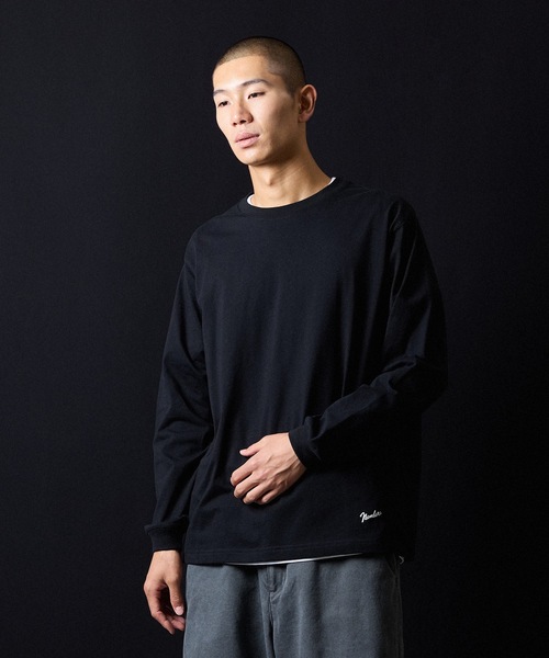 NUMBER (N)INE（ナンバーナイン） tシャツ BASIC HEM PRINTED L/S T