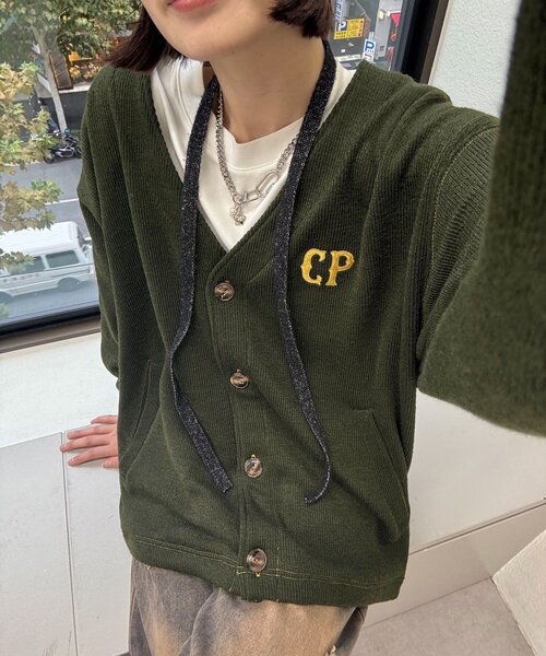 CIAOPANIC（チャオパニック） カーディガン CPロゴステッチ