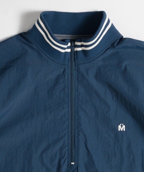 「MUHET」 ナイロンブルゾン MEDIUM ベージュ レディース_画像4