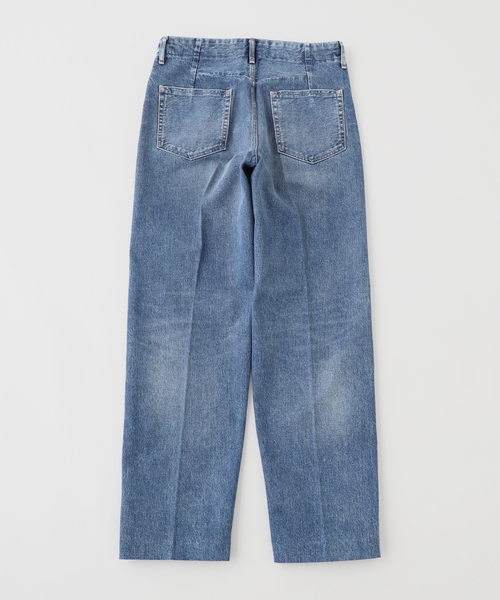 TANAKA デニムパンツ　THE JEAN TROUSERS TANAKA / タナカ】別注 THE JEAN TROUSERS BLACK（デニムパンツ