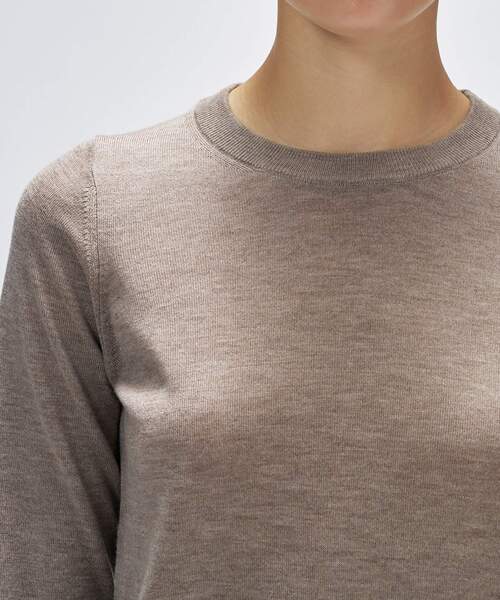 cloenc（クロエンス） ニット セーター 「手洗い可」シルクカシミヤ混