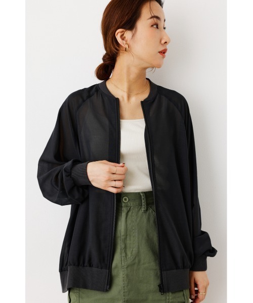 「RODEO CROWNS WIDE BOWL」 ブルゾン MEDIUM ターコイズブルー レディース_画像4