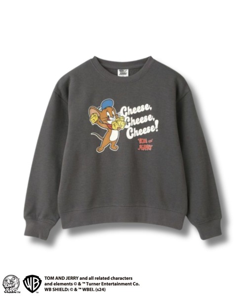 トレーナー TOM＆JERRY 起毛プリントトレーナー キッズ 子供服 男の子