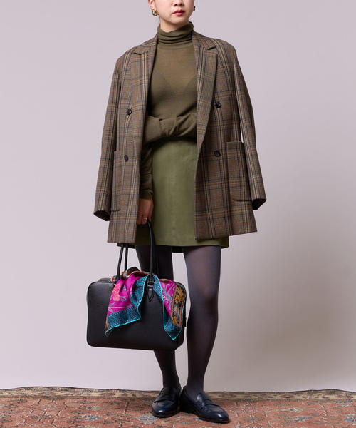 「IENA LA BOUCLE」 タートルネックニット - ネイビー レディース_画像7