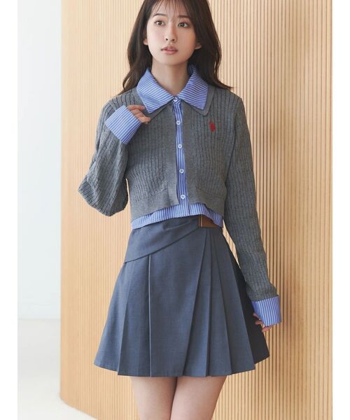 U.S. POLO ASSN.（ユーエスポロアッスン） スカート U.S. POLO ASSN