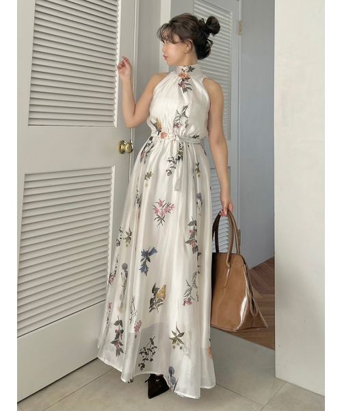 SNIDEL（スナイデル） ワンピース Sustainableフラワーモチーフ