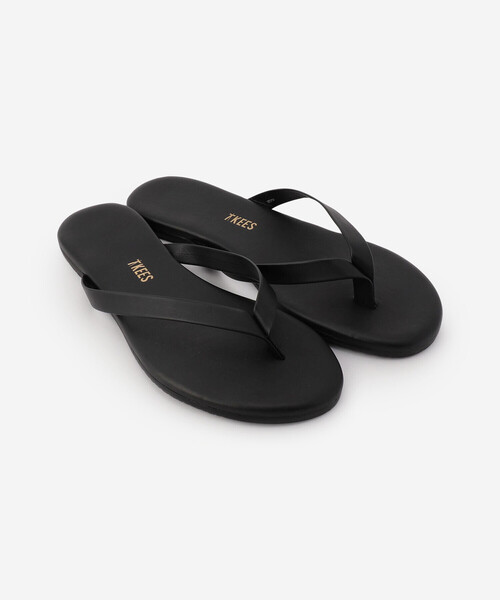 「TKEES」 ビーチサンダル 8 ブラック レディース_画像8