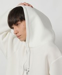パーカー バックプリントダンボールプルオーバー...の詳細画像4