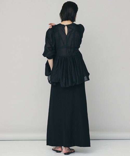 Curensology（カレンソロジー） ロングスカート 36 ベージュ