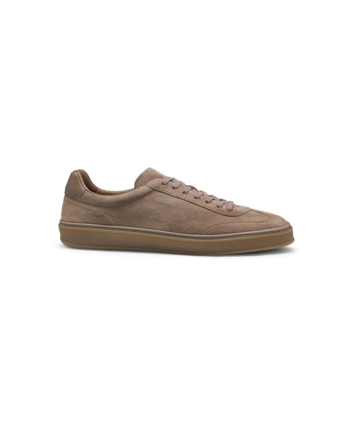 スニーカー BECKHAM x BOSS ロートップスニーカー スエード メンズの画像