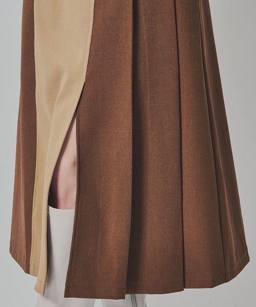 REDYAZEL（レディアゼル） ワンピース フロントジップバイカラー