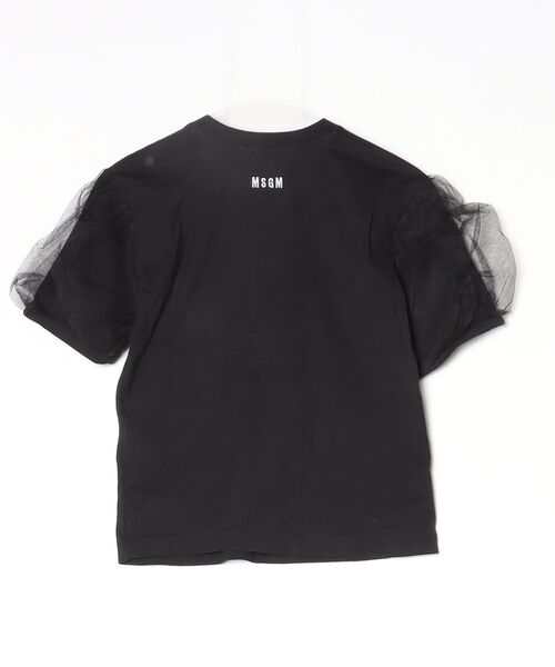 「MSGM」 半袖カットソー S ブラック レディース_画像2