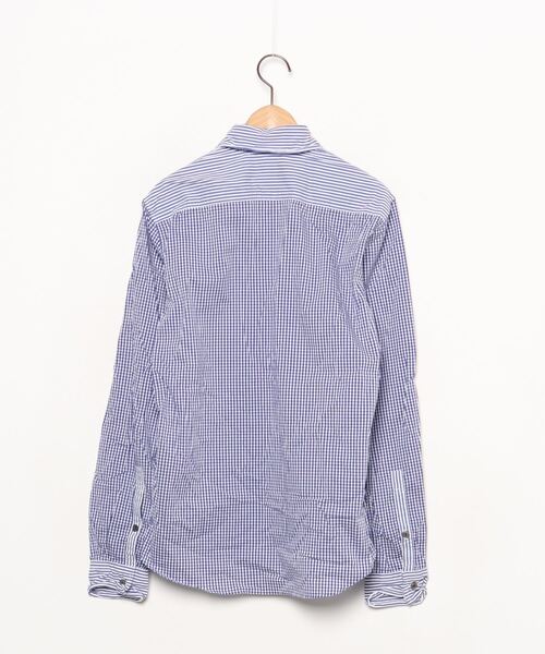 「FranCisT_MOR.K.S.」 長袖シャツ 2 ブルー メンズ_画像2