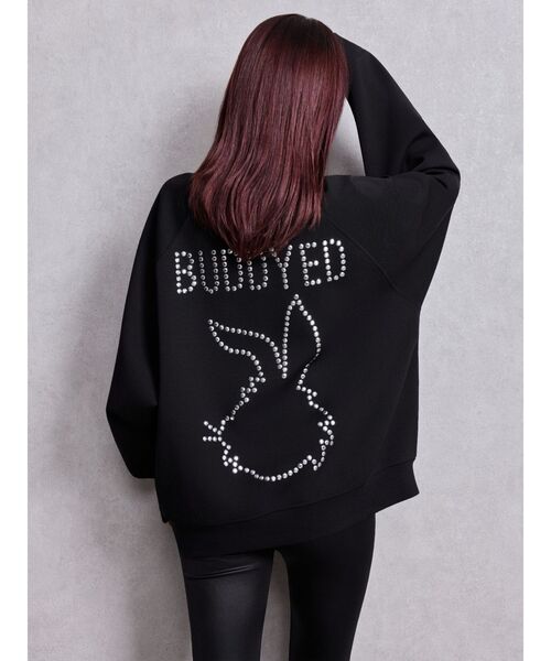 GYDA ハイスタンダード ビッグプルオーバー トレーナー GYDA（ジェイダ） トレーナー スウェット BUDDYED BUNNY STUDS BIGプル