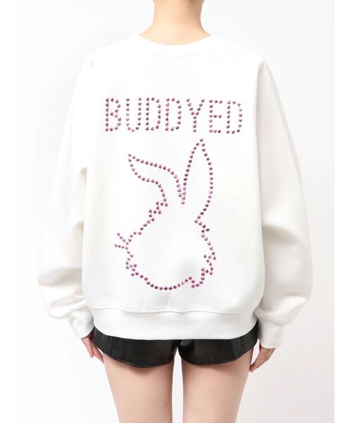 GYDA（ジェイダ） トレーナー スウェット BUDDYED BUNNY STUDS BIGプル
