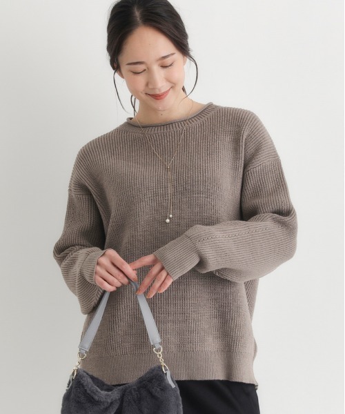 Right-on（ライトオン） ニット セーター 「HONEYSUCKLE ROSE」畦編み