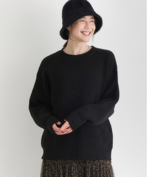 Right-on（ライトオン） ニット セーター 「HONEYSUCKLE ROSE」畦編み