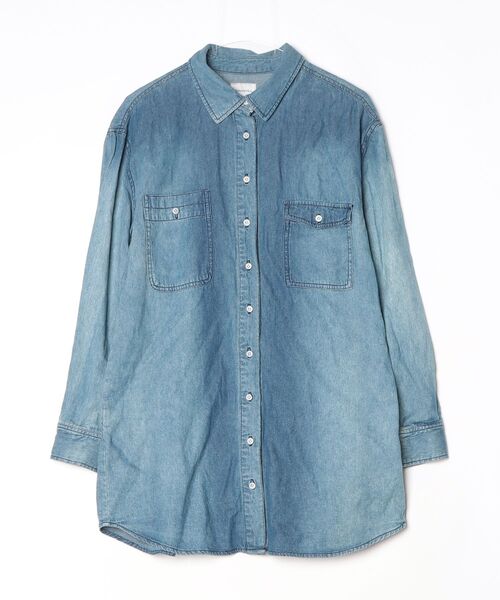 TODAYFUL 「TODAYFUL」 シャツワンピース 38inch ブルー レディース