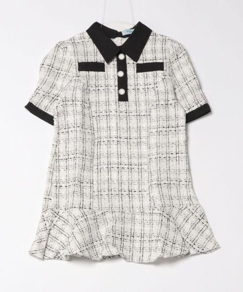 「Jasmine Grandiflorum」 シャツワンピース FREE ブラック レディース_画像3