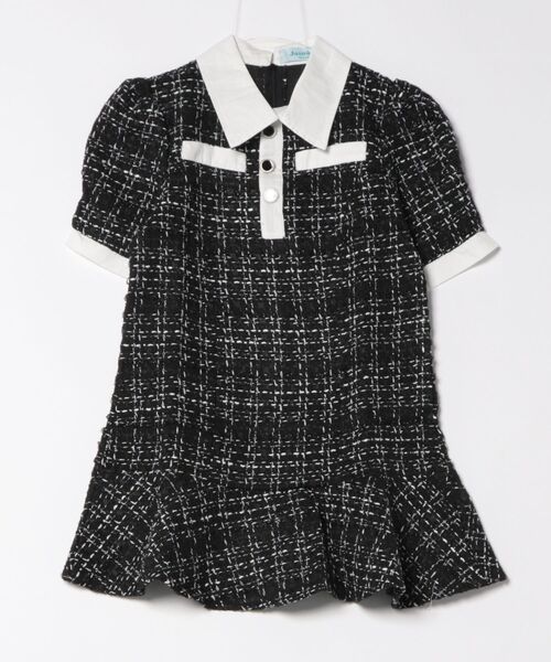 「Jasmine Grandiflorum」 シャツワンピース FREE ブラック レディース_画像4