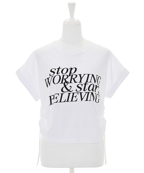「Narcissus」 半袖Tシャツ FREE ホワイト レディース_画像8