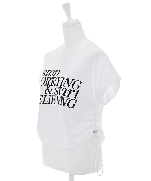 「Narcissus」 半袖Tシャツ FREE ホワイト レディース_画像9