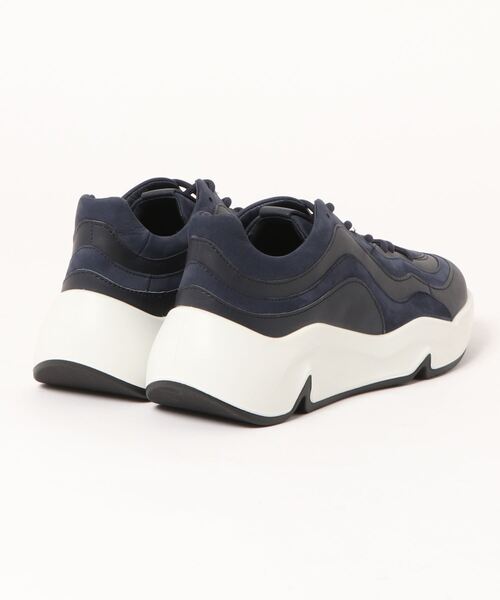 「ECCO」 ローカットスニーカー 36 ネイビー レディース_画像3