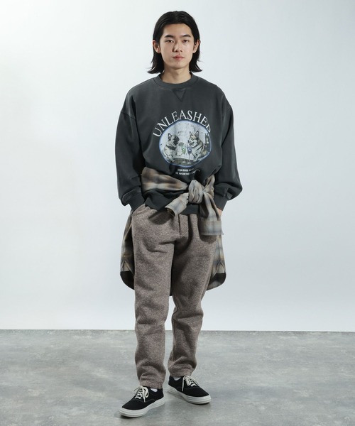 BAYFLOW（ベイフロー） パンツ 「軽くて暖かい」ニットフリースパンツ