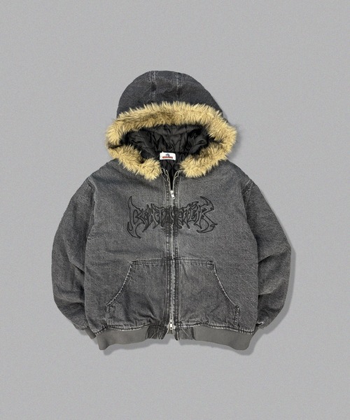 centimeter（センチメーター） ブルゾン アウター Tribal logo denim 