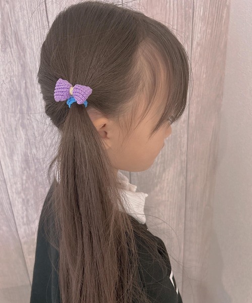 CERCA ヘアゴム lulunoix/ニットリボンヘアゴム N15459 : ZOZOTOWN