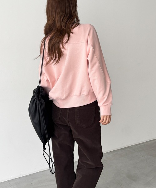 「CANAL JEAN」 「El mar」スウェットカットソー ONE SIZE オートミール レディース_画像5