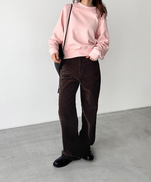 「CANAL JEAN」 「El mar」スウェットカットソー ONE SIZE オートミール レディース_画像6