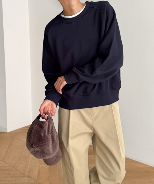 「CANAL JEAN」 「El mar」スウェットカットソー ONE SIZE オートミール レディース_画像7