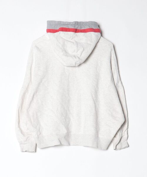 「bedsidedrama」 プルオーバーパーカー 1 オートミール レディース_画像2