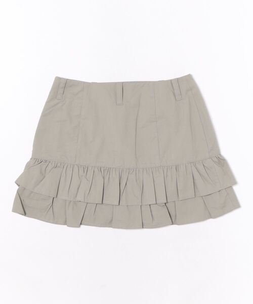 「TINA:JOJUN」 ミニスカート S アイボリー レディース_画像2