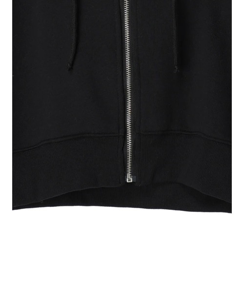 「LOVE BOAT」 ジップアップパーカー FREE ブラック レディース_画像6