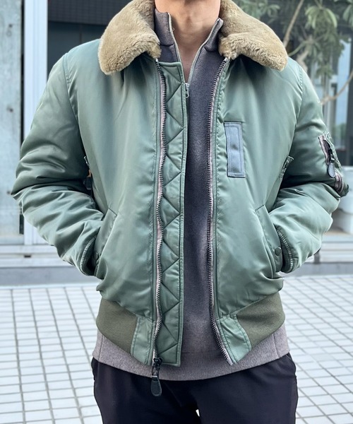 HOUSTON（ヒューストン） ma1 ma-1 B-15D FLIGHT JACKET / B15-D