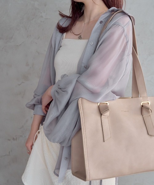 「mellowneon」 トートバッグ FREE モカ レディース_画像4