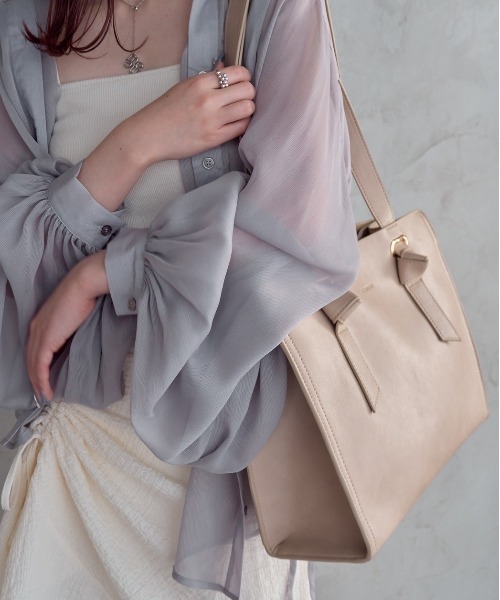 「mellowneon」 トートバッグ FREE モカ レディース_画像5