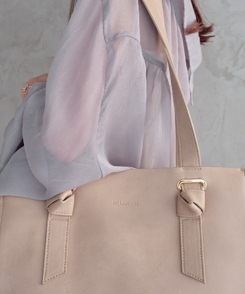 「mellowneon」 トートバッグ FREE モカ レディース_画像6