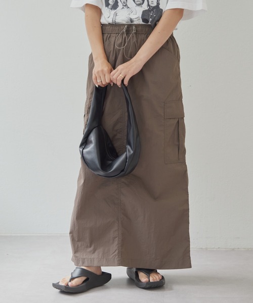 「CIAOPANIC TYPY」 ロングスカート ONE SIZE ネイビー レディース_画像3