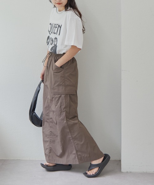 「CIAOPANIC TYPY」 ロングスカート ONE SIZE ネイビー レディース_画像7