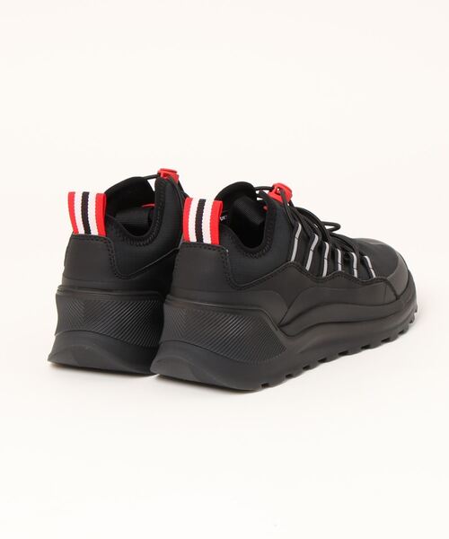 「HUNTER」 ローカットスニーカー UK4 ブラック レディース_画像2